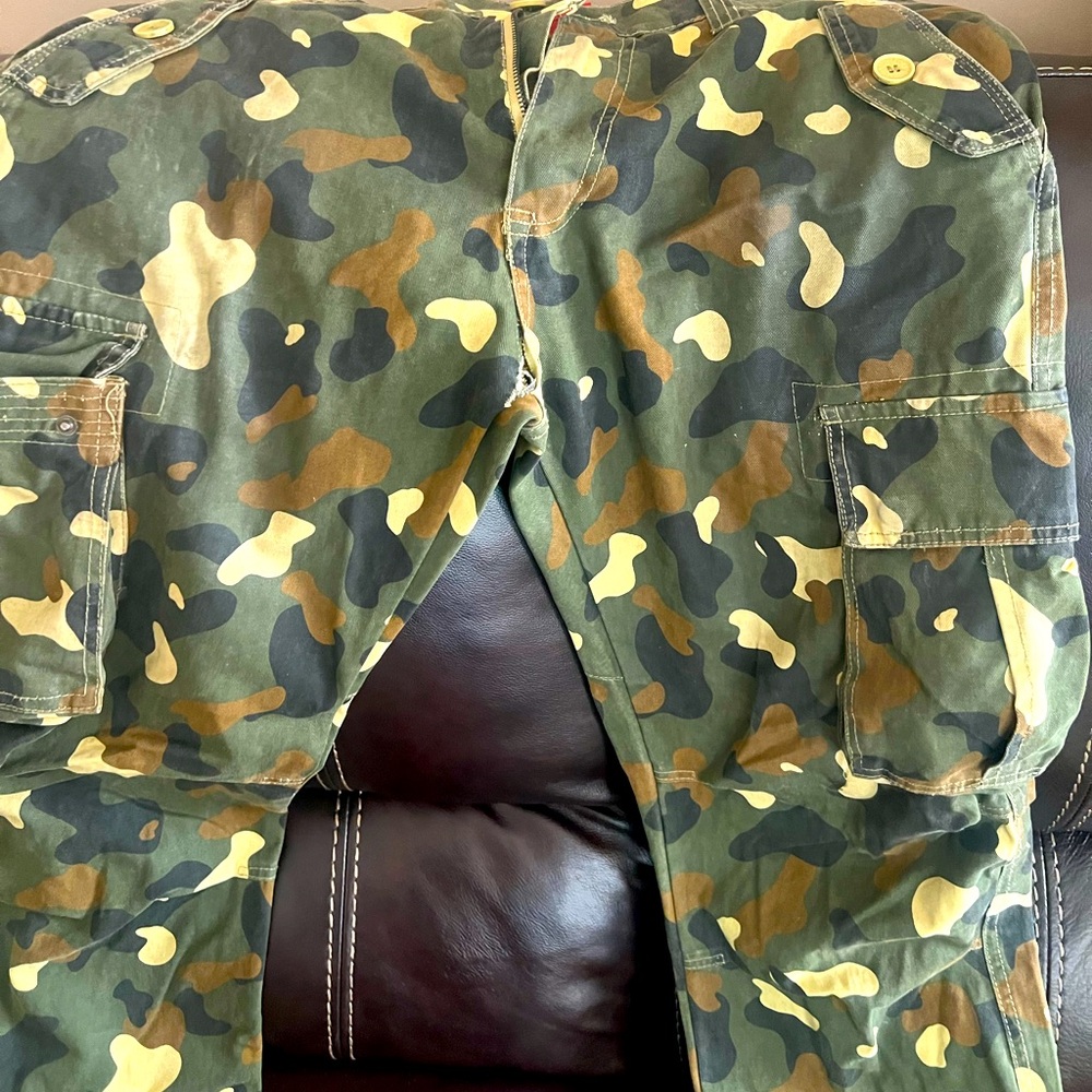 Denim House camo print